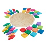 Mattel HXT94 juego educativo, Puzzle 3 año(s), Madera, Multicolor