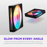 NZXT F140 RGB, Ventilador negro