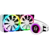 NZXT Kraken Z53 RGB Procesador Sistema de refrigeración líquida todo en uno 12 cm Blanco, Refrigeración por agua blanco, Sistema de refrigeración líquida todo en uno, 12 cm, 52,44 cfm, Blanco