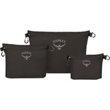 Osprey Set de Bolsas con Cremallera Ultraligeras negro