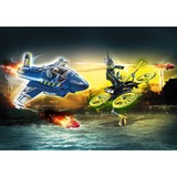 PLAYMOBIL City Action 70780 set de juguetes, Juegos de construcción Acción / Aventura, Police Jet with Drone, 5 año(s), Multicolor