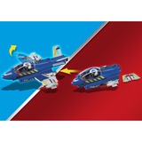 PLAYMOBIL City Action 70780 set de juguetes, Juegos de construcción Acción / Aventura, Police Jet with Drone, 5 año(s), Multicolor