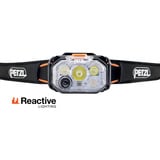 Petzl Swift RL, Luz de LED negro/Naranja