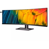Philips 6000 series 45B1U6900C/00 LED display 113 cm (44.5") 5120 x 1440 Pixeles UltraWide Dual Quad HD Negro, Monitor LED negro, 113 cm (44.5"), 5120 x 1440 Pixeles, UltraWide Dual Quad HD, LED, 4 ms, Negro