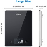 Renpho Calibra 1L, Balanza de cocina negro