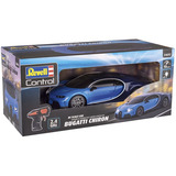 Revell Coche RC a escala Bugatti Chiron, Radiocontrol azul