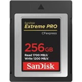 SanDisk SDCFE-256G-GN4NN memoria flash 256 GB CFexpress, Tarjeta de memoria 256 GB, CFexpress, 1700 MB/s, 1200 MB/s, Negro