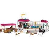 Schleich HORSE CLUB 42619 set de juguetes, Vehículo de juguete Buildings, Camping, Horse Stable, Horses, Riding Tournament, 5 año(s), Multicolor, Plástico