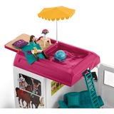 Schleich HORSE CLUB 42619 set de juguetes, Vehículo de juguete Buildings, Camping, Horse Stable, Horses, Riding Tournament, 5 año(s), Multicolor, Plástico