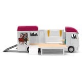 Schleich HORSE CLUB 42619 set de juguetes, Vehículo de juguete Buildings, Camping, Horse Stable, Horses, Riding Tournament, 5 año(s), Multicolor, Plástico