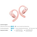 Shokz OpenFit Air, Auriculares rosa neón