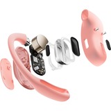 Shokz OpenFit Air, Auriculares rosa neón