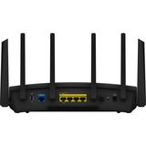 Synology RT6600ax Router WiFi6 1xWAN 3xGbE 1x2.5Gb router inalámbrico Tribanda (2,4 GHz/5 GHz/5 GHz) 4G Negro Wi-Fi 6E (802.11ax), Tribanda (2,4 GHz/5 GHz/5 GHz), Ethernet, 3G, Negro, Enrutador portátil