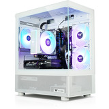 Thermaltake PC-000093-DE, Gaming-PC blanco/Transparente