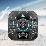 Thrustmaster Sol-R 4 Hotas, Hotas (mando más palanca de control) negro