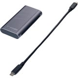 Verbatim TurboMetal SSD USB4 2TB USB Tipo C USB4 Gen 2x2 Plata, Unidad de estado sólido 2 TB, USB Tipo C, USB4 Gen 2x2, 3700 MB/s, 40 Gbit/s, Plata