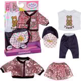 ZAPF Creation BABY born® Glam-Outfit 43cm, Accesorios para muñecas 