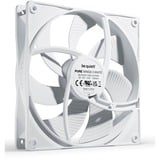 be quiet! Pure Wings 3 140mm PWM White Carcasa del ordenador Ventilador 14 cm Blanco 1 pieza(s) blanco, Ventilador, 14 cm, 1200 RPM, 97,5 m³/h, Blanco