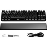 be quiet! Soporte de luz TKL, Teclado para gaming negro