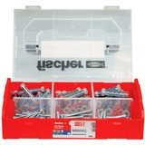 fischer FixTainer DuoHM tacos para cavidades + tornillo de cabeza avellanada TX, Pasador 