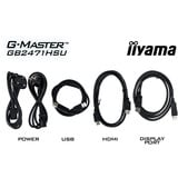 iiyama G-Master GB2471HSU-B1 Red Eagle, Monitor de gaming negro (mate)