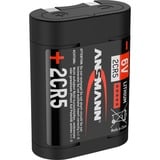 Ansmann 5020032 pila doméstica Batería de un solo uso Litio Batería de un solo uso, Litio, 6 V, 2 pieza(s), Negro, -40 - 60 °C