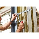 BESSEY Original Ganzstahl-Schraubzwinge GZ60-12KG, Gato plateado/Rojo