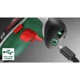 Bosch 0 603 9E0 000 destornillador eléctrico y llave de impacto 235 RPM Negro, Verde verde/Negro, Destornillador eléctrico, Mango de pistola, Soporte para puntas magnéticas, Negro, Verde, Sin escobillas, 235 RPM