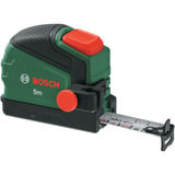 Bosch Cinta métrica 5m / 16 ft + clip para lápiz verde/Negro