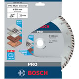 Bosch Disco de corte de diamante PRO Multi Material, Ø 230mm, Hoja 