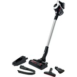 Bosch Serie 6 BSS61CARP aspiradora de pie y escoba eléctrica Sin bolsa Negro, Blanco, Aspirador vertical blanco/Negro, Sin bolsa, Negro, Blanco, Rectangular, Secar, Filtrado, Alfombra, Suelo duro