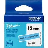 Brother BTAG-L31 cinta para impresora de etiquetas, Cinta de escritura Filipinas, 5 año(s), Brother, P-touch PT-N10, PT-N20, PT-N25BT, 1,2 cm, 4 m