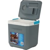 Campingaz Powerbox Plus 12/230V 24L, Nevera gris claro/blanco