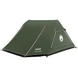 Coleman Tienda de cabina FastPitch Swagger 3, Tienda de campaña verde oscuro/Beige