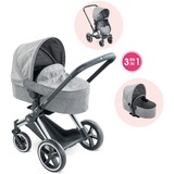 Corolle 9000140770, Cochecitos de muñecos gris