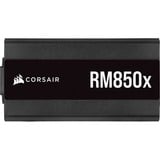 Corsair RM850x unidad de fuente de alimentación 850 W 24-pin ATX ATX Negro, Fuente de alimentación de PC negro, 850 W, 100 - 240 V, 47 - 63 Hz, 5 - 10 A, 150 W, 849,6 W