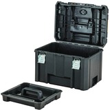 DeWALT DWST83346-1 caja de herramientas Negro, Amarillo Aluminio negro, Negro, Amarillo, Aluminio, Resistente al agua, 332 mm, 440 mm, 301 mm