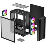 DeepCool R-CC560-BKTAA4-G-2, Cajas de torre negro