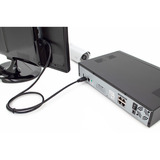 Digitus Cable de conexión HDMI Premium High Speed, con Ethernet, UHD 4K negro