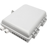 Digitus Caja distribuidora FTTH para 16 acopladores LC/DX o SC/SX, Caja de fíbra óptica 