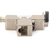 Digitus Módulo Keystone CAT 6A, apantallado con gestor de cables 24 unidades 