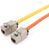 Digitus Módulo Keystone CAT 6A, apantallado con gestor de cables 24 unidades 