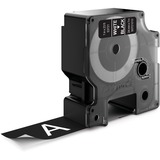 Dymo D1 - Etiquetas estándar - Blanco sobre negro - 24mm x 7m, Cinta de escritura Blanco sobre negro, Poliéster, Bélgica, -18 - 90 °C, DYMO, LabelManager, LabelWriter 450 DUO