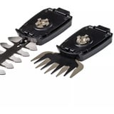 EINHELL Power X-Change tijera de césped / tijera para arbustos a batería GE-CG 18/100 Li T, 18 Voltios, Podadora rojo/Negro