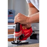 EINHELL TE-JS 100 power jigsaws 2,3 kg, Sierra de calar rojo/Negro, Negro, Rojo, 45°, 10 cm, 1 cm, Corriente alterna, 750 W