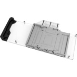 EKWB 3831109832646 accesorio o pieza de sistema de refrigeración para ordenador Bloque de agua, Refrigeración por agua níquel/Transparente, Bloque de agua, Negro, Metálico, 124 mm, 275 mm, 20,5 mm