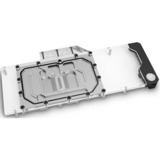 EKWB 3831109832646 accesorio o pieza de sistema de refrigeración para ordenador Bloque de agua, Refrigeración por agua níquel/Transparente, Bloque de agua, Negro, Metálico, 124 mm, 275 mm, 20,5 mm