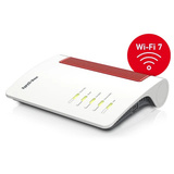 FRITZ! FRITZ!Box 7690, Router Box 7690, Wi-Fi 7 (802.11be), Doble banda (2,4 GHz / 5 GHz), Ethernet, VDSL, Blanco, Router de sobremesa