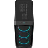 Fractal Design Meshify 3 RGB TG Light Tint, Cajas de torre negro