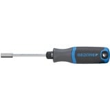 GEDORE Destornillador de cargador con función de trinquete SilentGEAR 1/4" negro/Azul